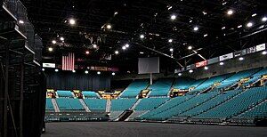 English: MGM Grand Garden Arena Interior - Las...